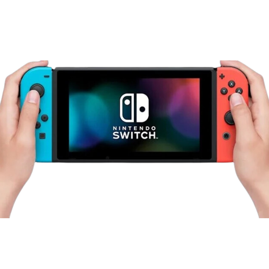 เครื่องเกม Nintendo Switch Gen2 (V2) สีนีออน_6